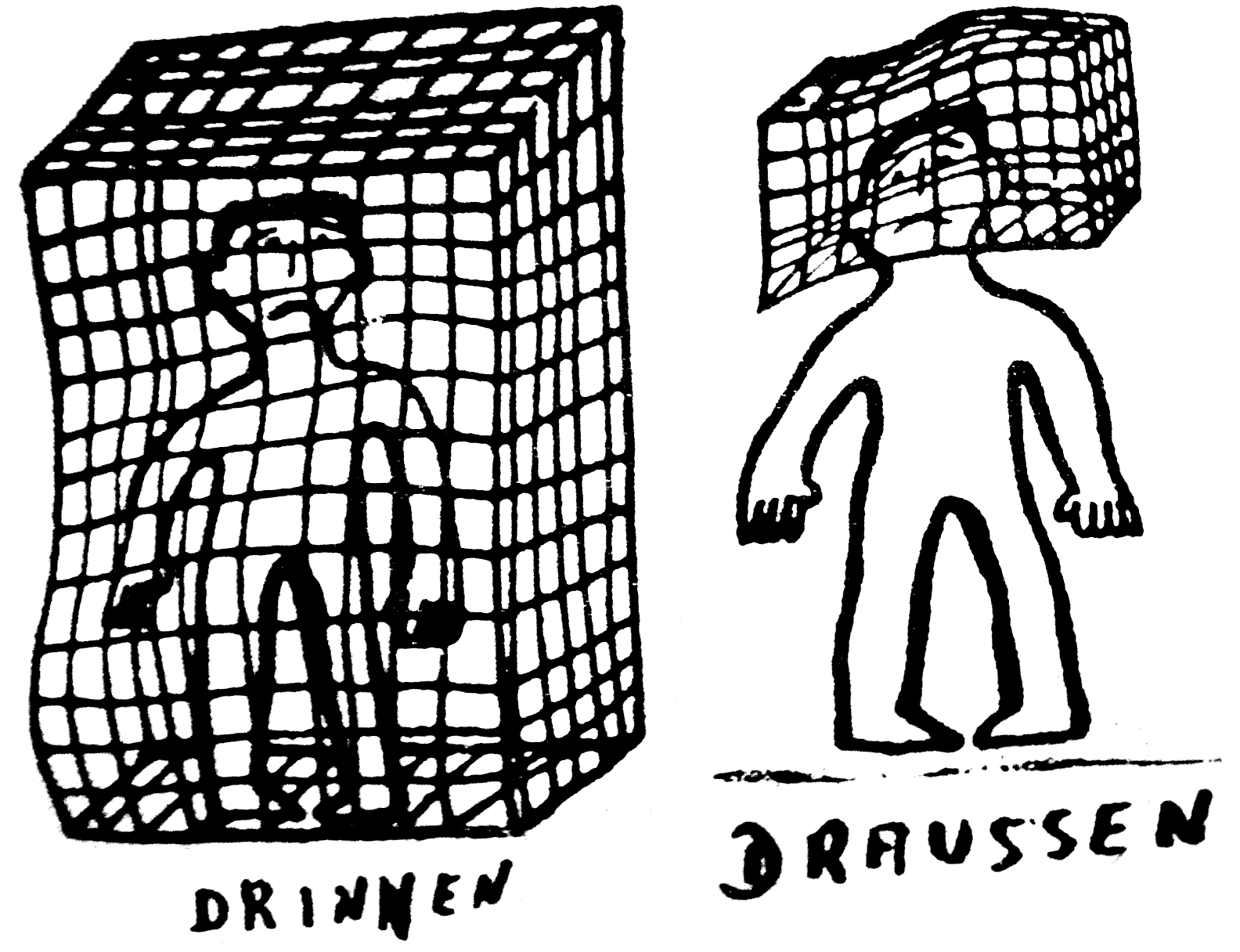 drinnen - draussen